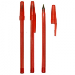 RED STICK BALL POINT PEN