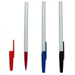 TRIANGULAR CAP STICK BALL POINT PEN