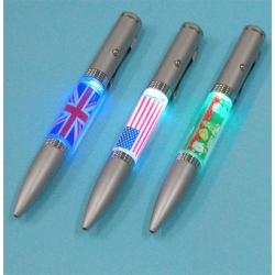 American Flag Pens with Lights