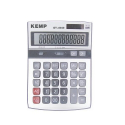 12 digits grey small Calculator