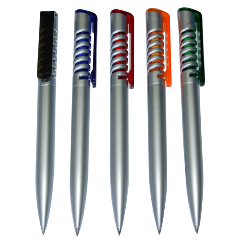 Plastics Retractable Ball Pen