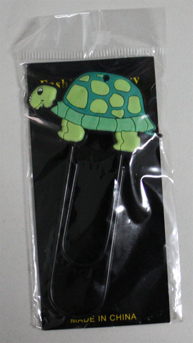 tortoise Book Mark Clip