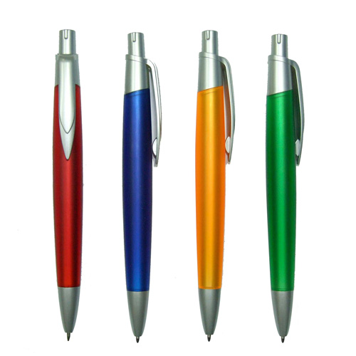 Plastics Retractable Ball Pen