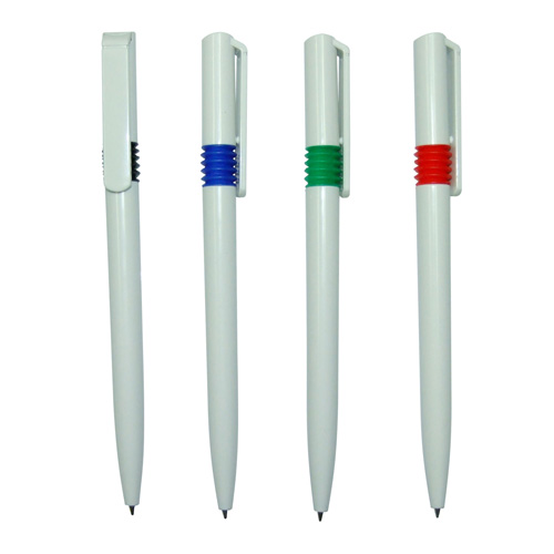 Plastics Retractable Ball Pen