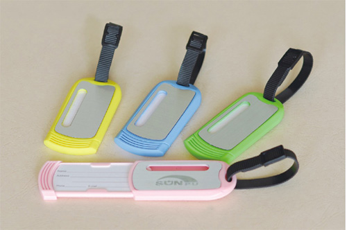 Pvc soft Luggage Tag