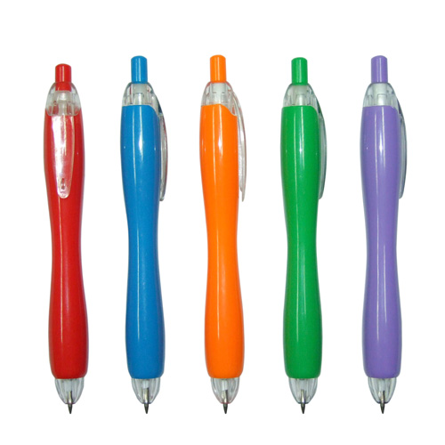 Plastics Retractable Ball Pen