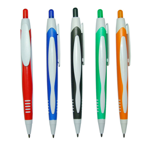 Plastics Retractable Ball Pen