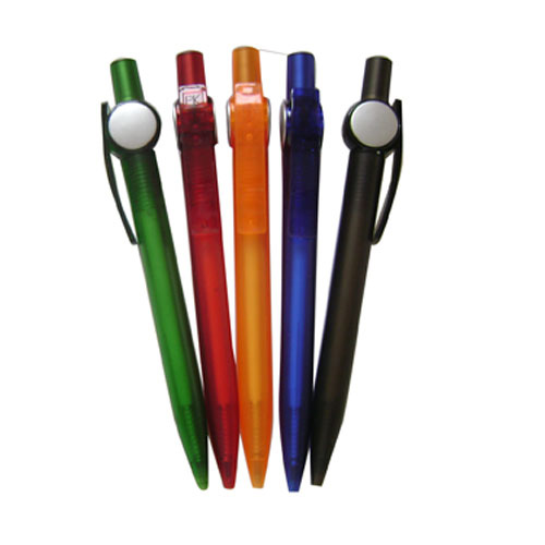 Plastics Retractable Ball Pen