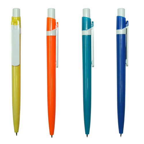 Plastics Retractable Ball Pen