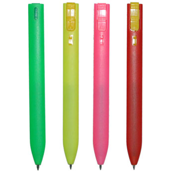 Colored STICK PLASTIC BALL PENS