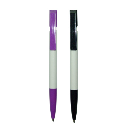 Plastics Retractable Ball Pen