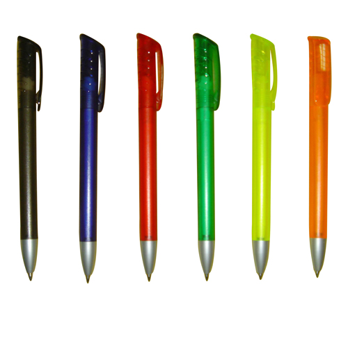 Twistable Ball Pen Six Colored