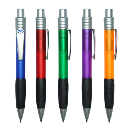 Retractable Half Metal Ball Point Pens