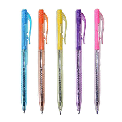 Plastics Retractable Ball Pen