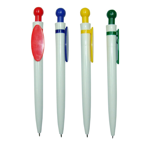 Plastics Retractable Ball Pen