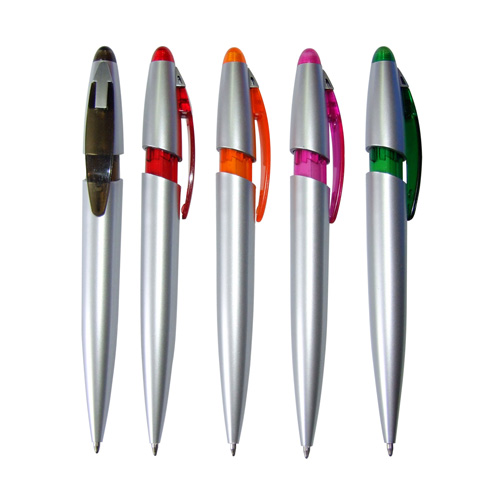 Plastics Retractable Ball Pen