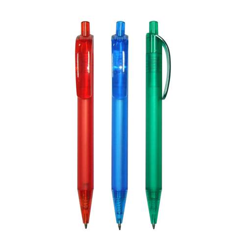 Plastics Retractable Ball Pen